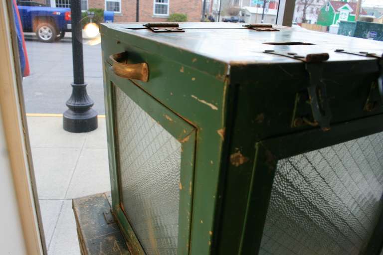 Mid-20th Century Rare Early Transparent Ballot Boxes