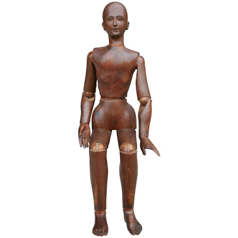 Rare 19th Century French Artist Mannequin at 1stDibs