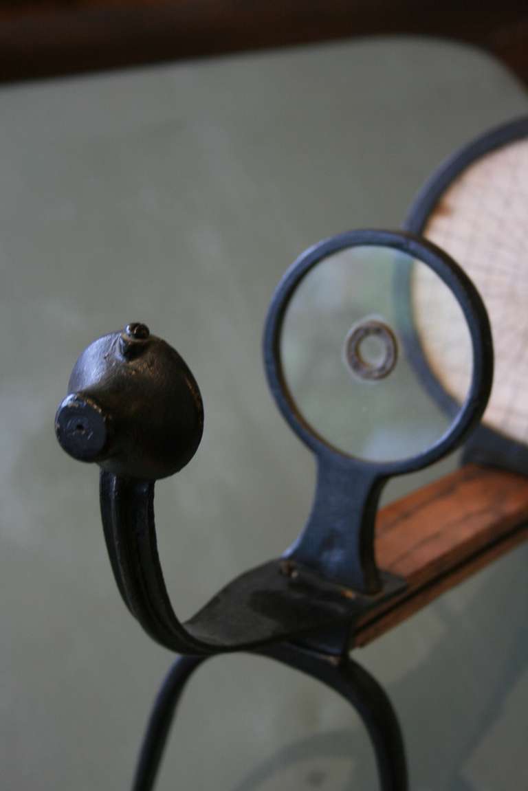 Civil War Era Eye Exam Device In Excellent Condition For Sale In North Beninngton, VT