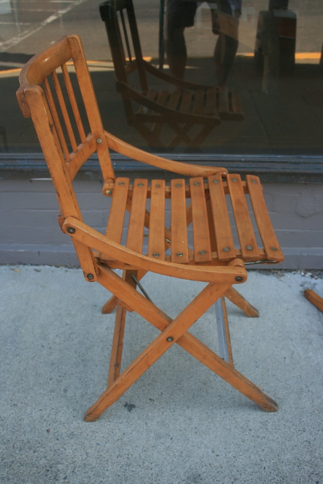 20th Century Pair of Italian Deck Chairs
