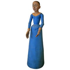 18th Century Cage Doll Santos Figure