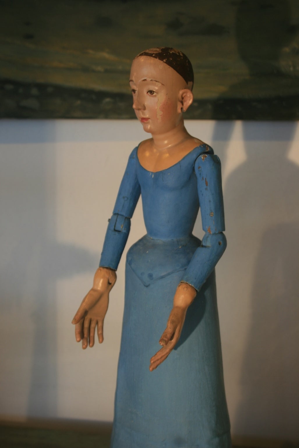 Late 18th Century 18th Century Cage Doll Santos Figure
