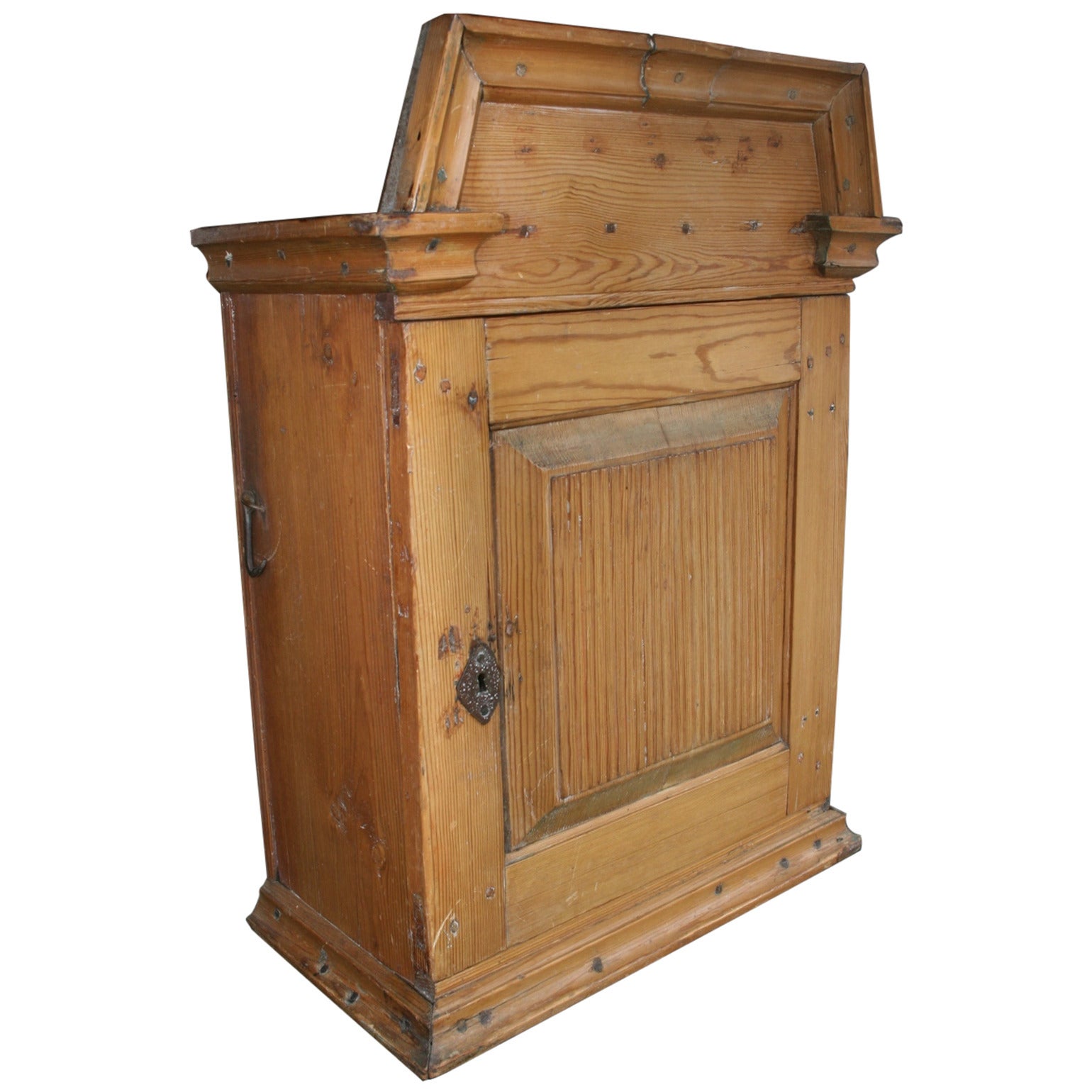 18th Century Country Wall Cabinet from Finland For Sale