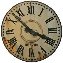 Antique French Clockface
