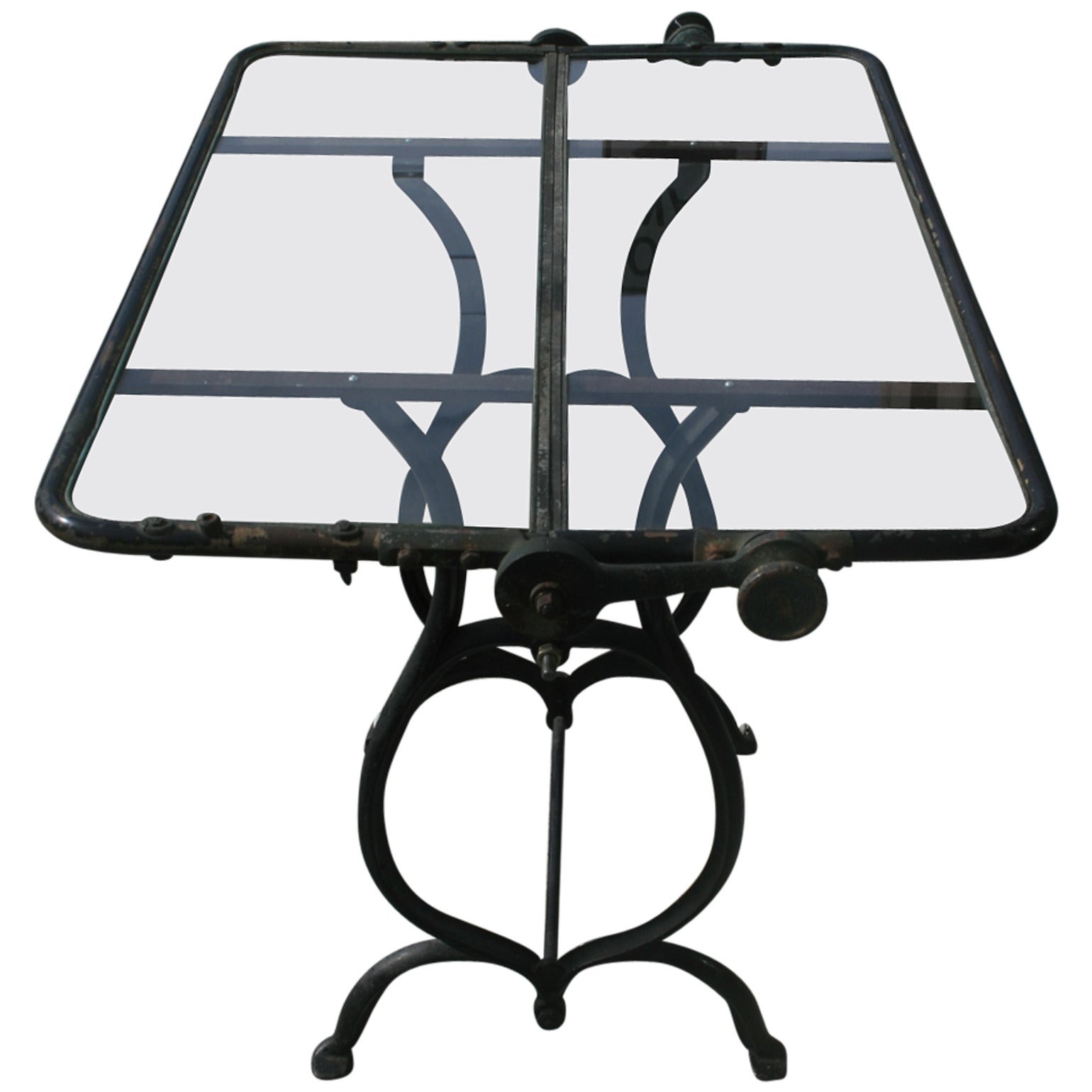 Model T Ford Windshield Industrial Table For Sale