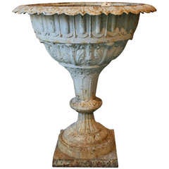 Large Cast 19th Century Urn