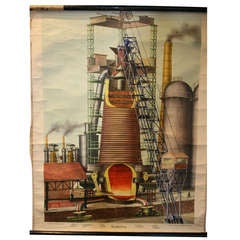 Great Industrial Chart of a Furnace