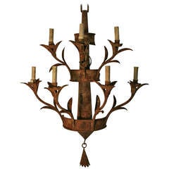 Beautiful Rusty Candelabra Sconce