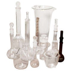 Collection of Chemistry Glass Measures