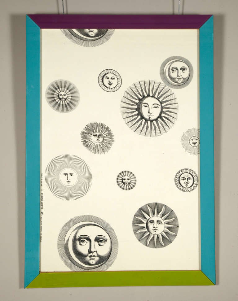 Pair Of 1960s Italian Panels By Piero Fornasetti In Excellent Condition For Sale In Paris, FR