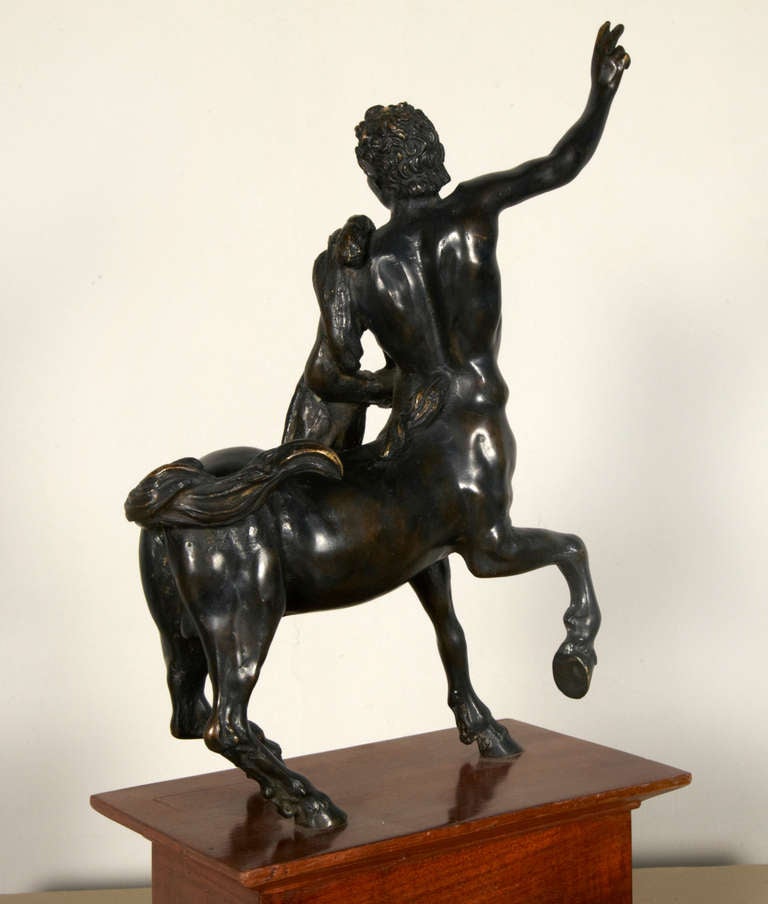 19th Century Pair of Italian Grand Tour Bronze Sculptures 