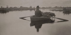 Antique Rowing Home the Schoof-Stuff, Life and Landscape on the Norfolk Broads