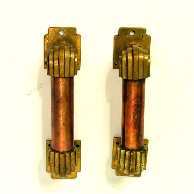 Dutch Art Deco Door Handles