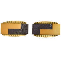 Italian Pair of Door Handles