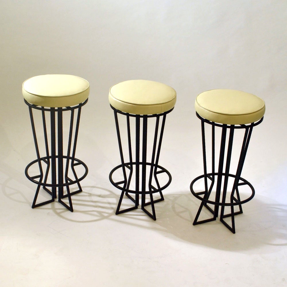 Three French Bar Stools
