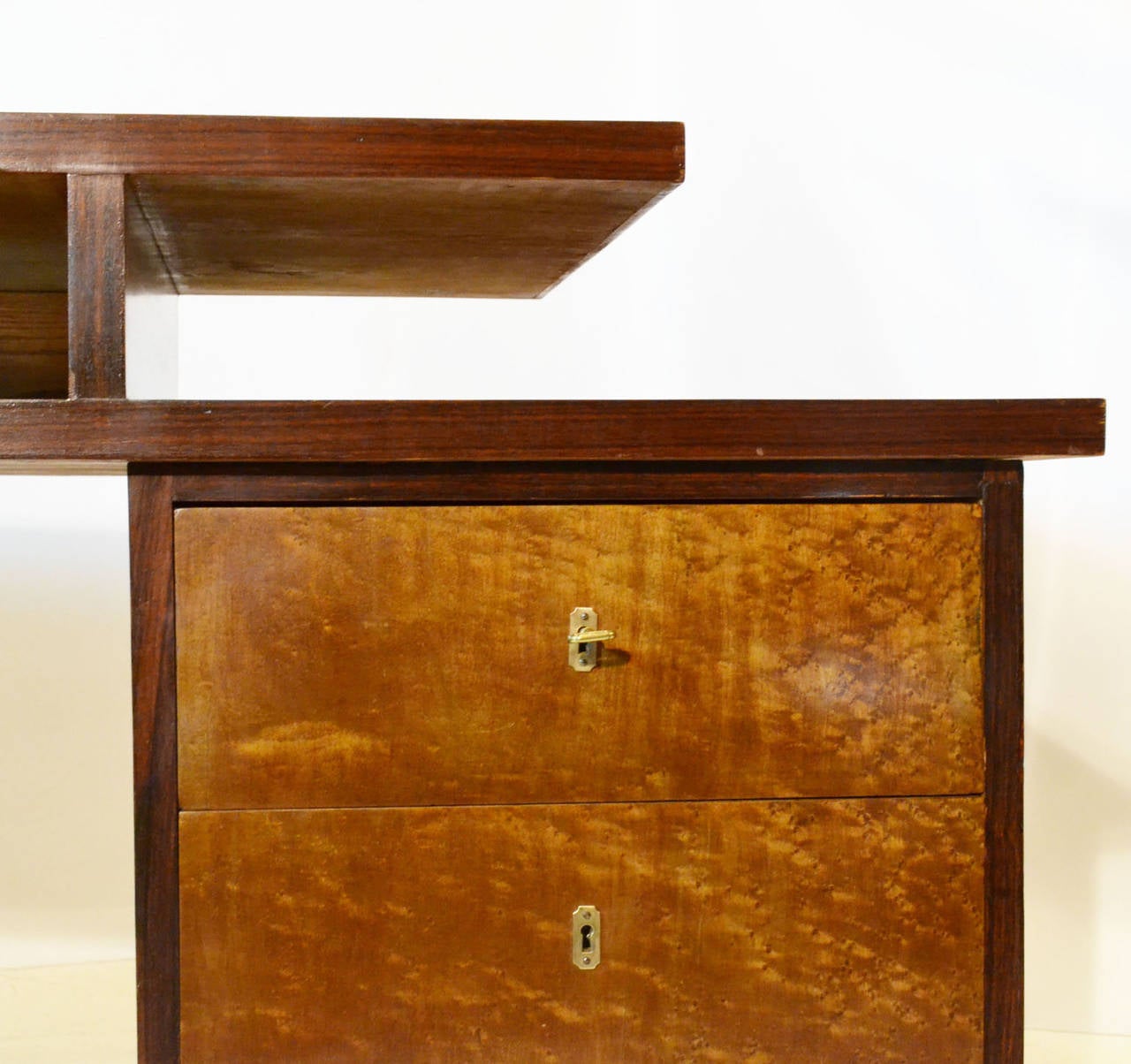 Wood Italian Art Deco Desk