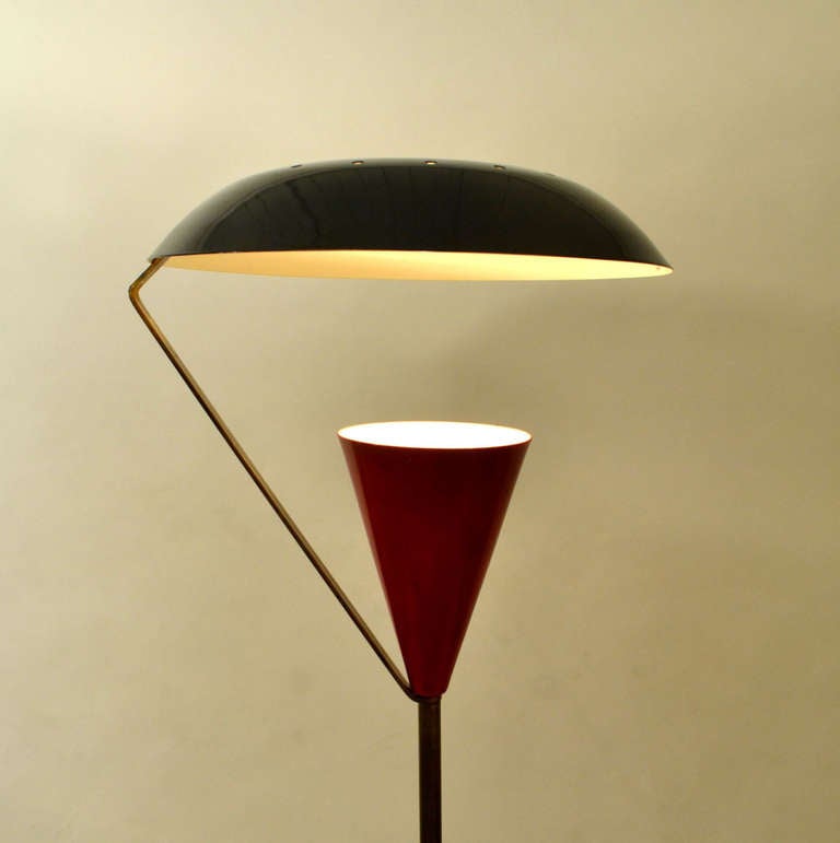 Sculptural Italian 1950's Floor Lamp 1