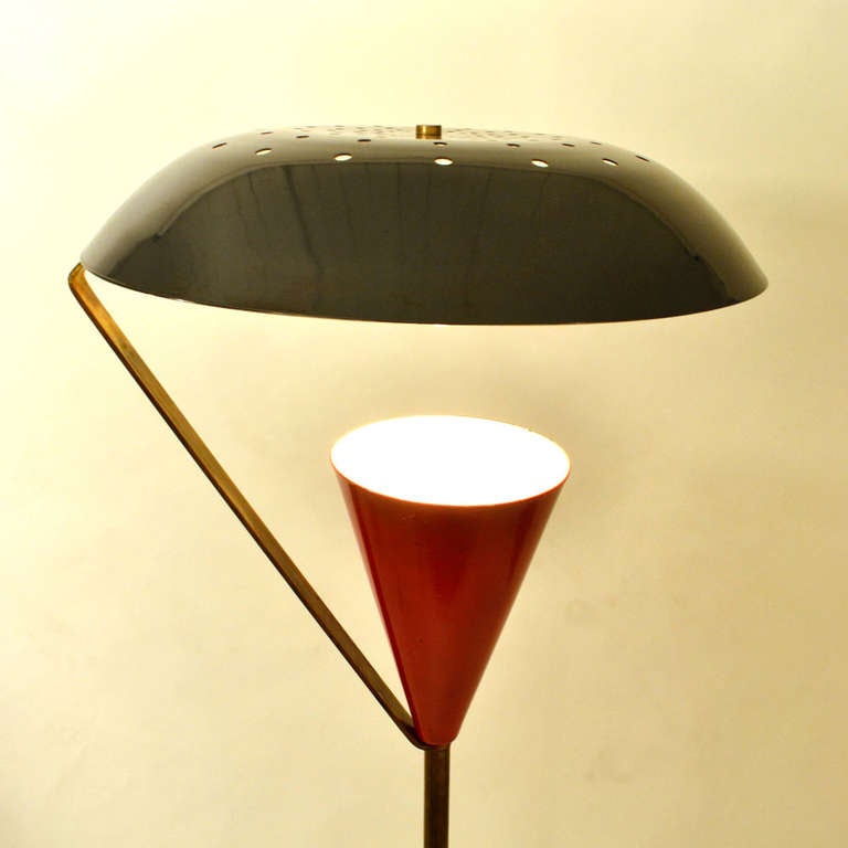 Sculptural Italian 1950's Floor Lamp 2