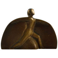 Half Moon Man Bronze Sculpture 5