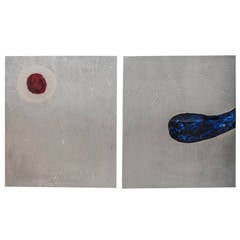 Two Etched Metal Paintings 8
