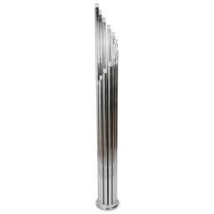 Reggiani Chrome Italian Floor Lamp