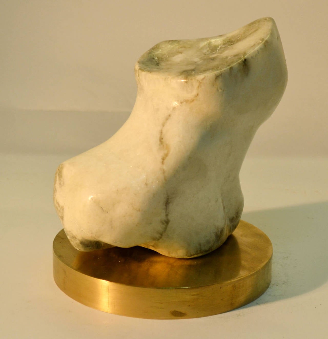 Great Britain (UK) Abstract Marble Sculpture No.8 on Bronze Plinth by Alice Ward