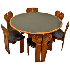 Artona Italian Dining Set by Afra & Tobia Scarpa