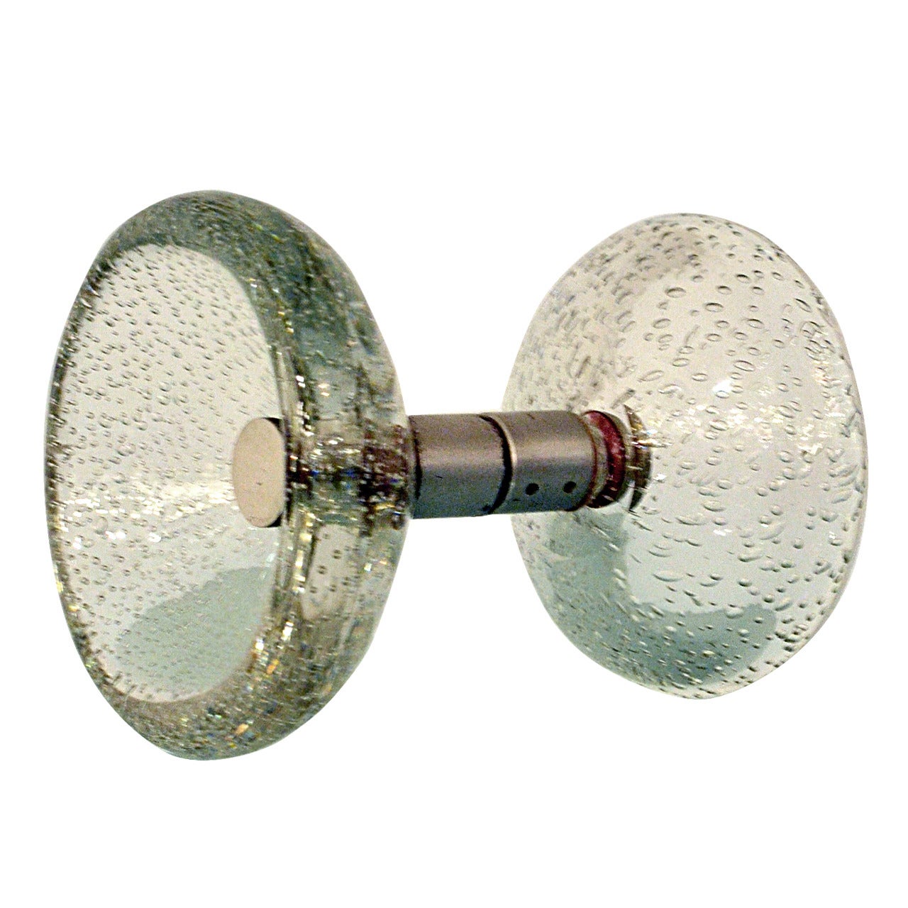 Murano Push and Pull Glass Door Handle at 1stDibs