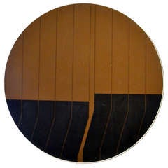 Round Abstract Painting