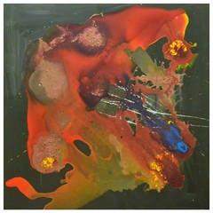 Brutalist Abstract Painting 1