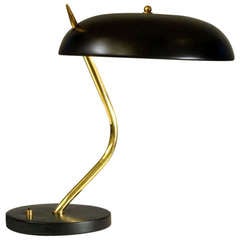 Sculptural Italian 1950's Desk Lamp