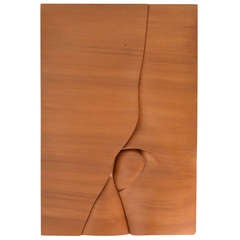 1980's Belgium Wood Carved Relief Art 12
