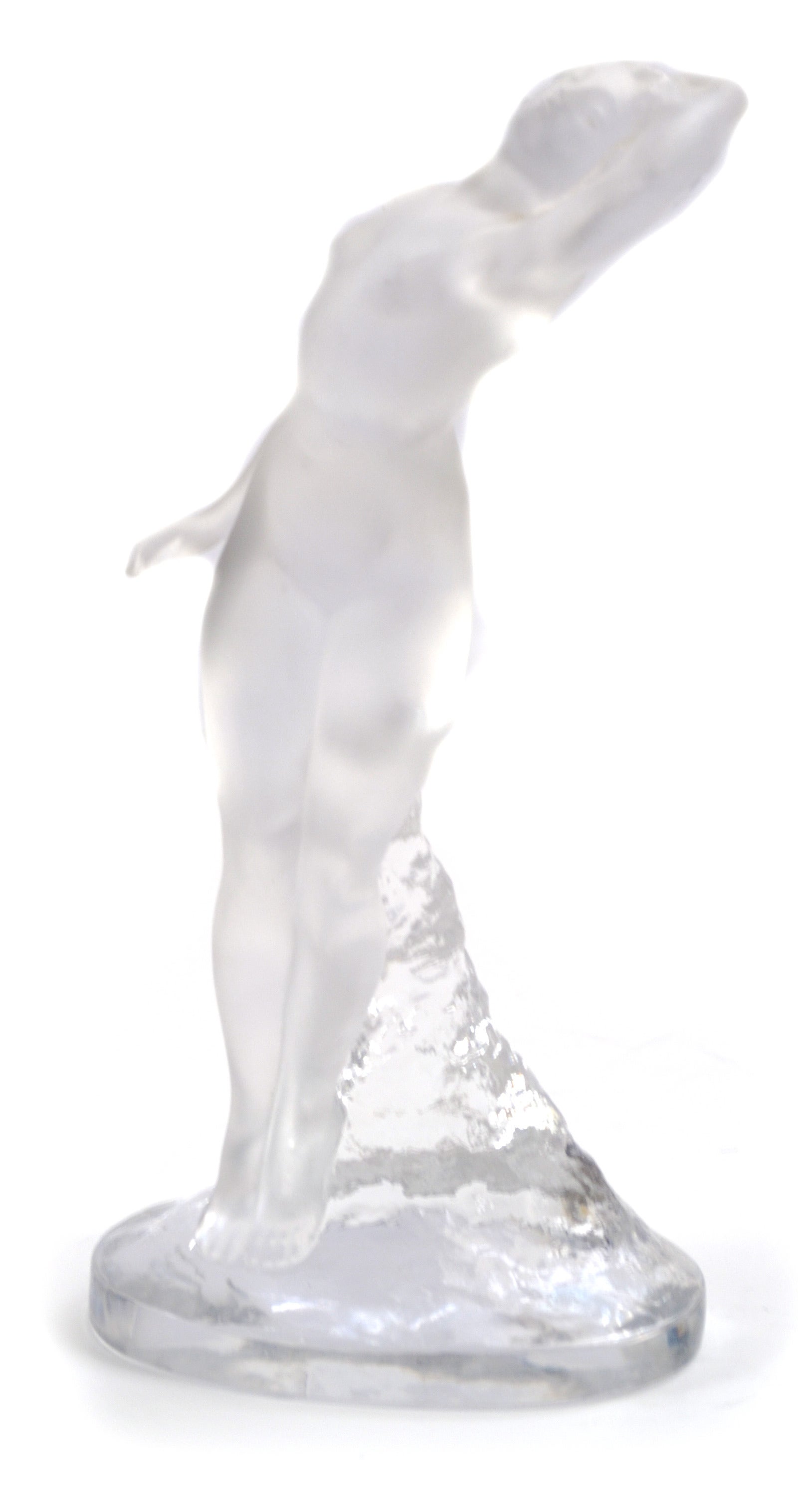 Lalique Glass Statue of Nude Woman