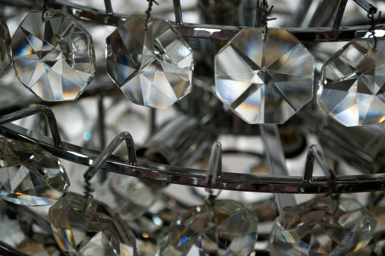 Italian Cut-Glass Candelier 3