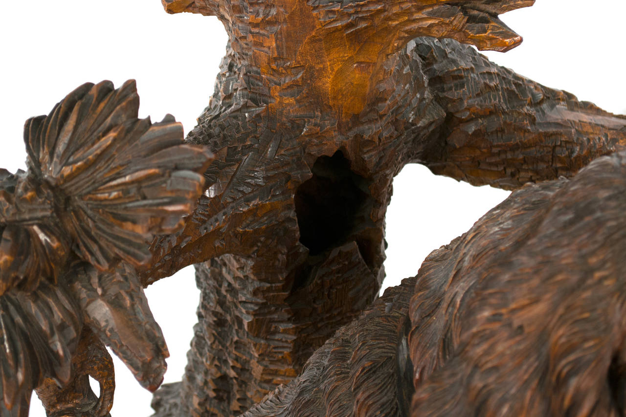 Black Forest Hall Tree by Walter Mäder In Good Condition In Salt Lake City, UT