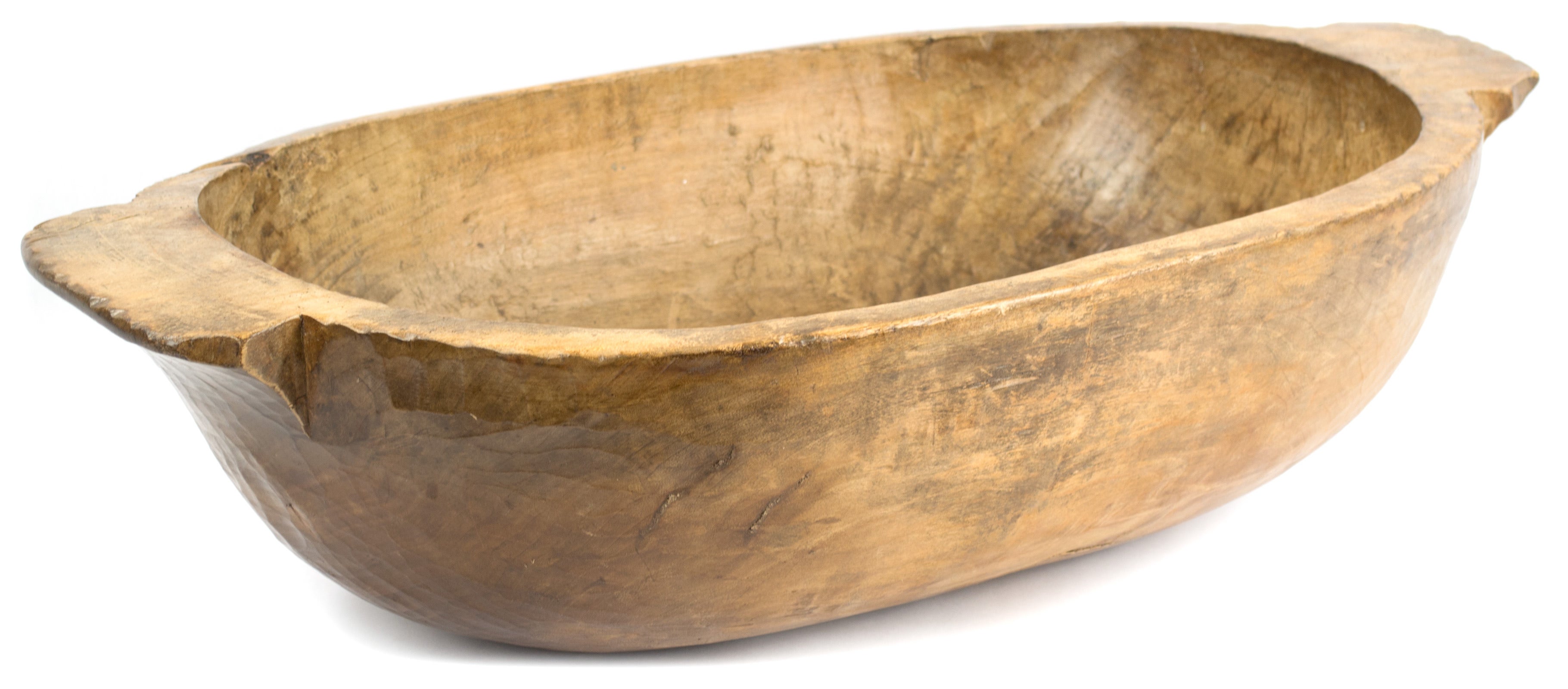 A Hand Carved French Walnut Bowl