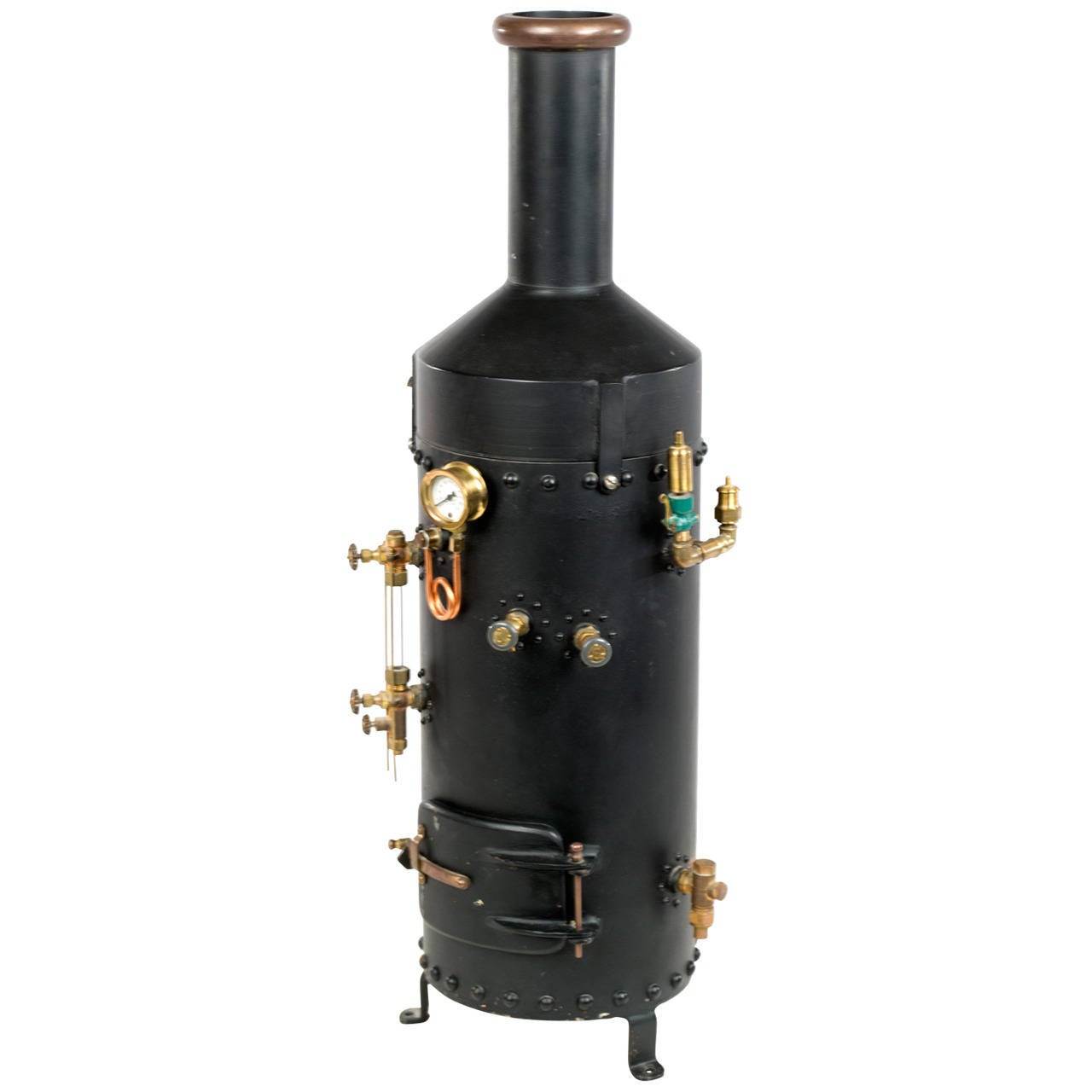 Vertical Donkey Steam Boiler Model For Sale at 1stdibs