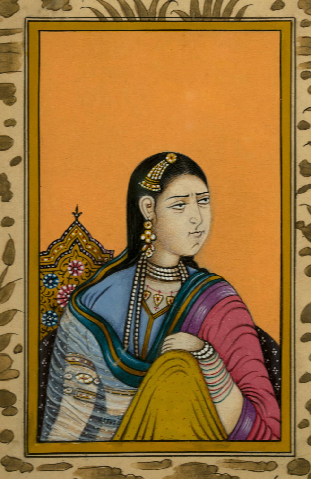 Pakistani Twelve Miniature Mughal Portraits
