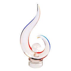 A Murano Glass Sculpture by Seguso