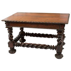 Antique French Rosewood Coffee Table