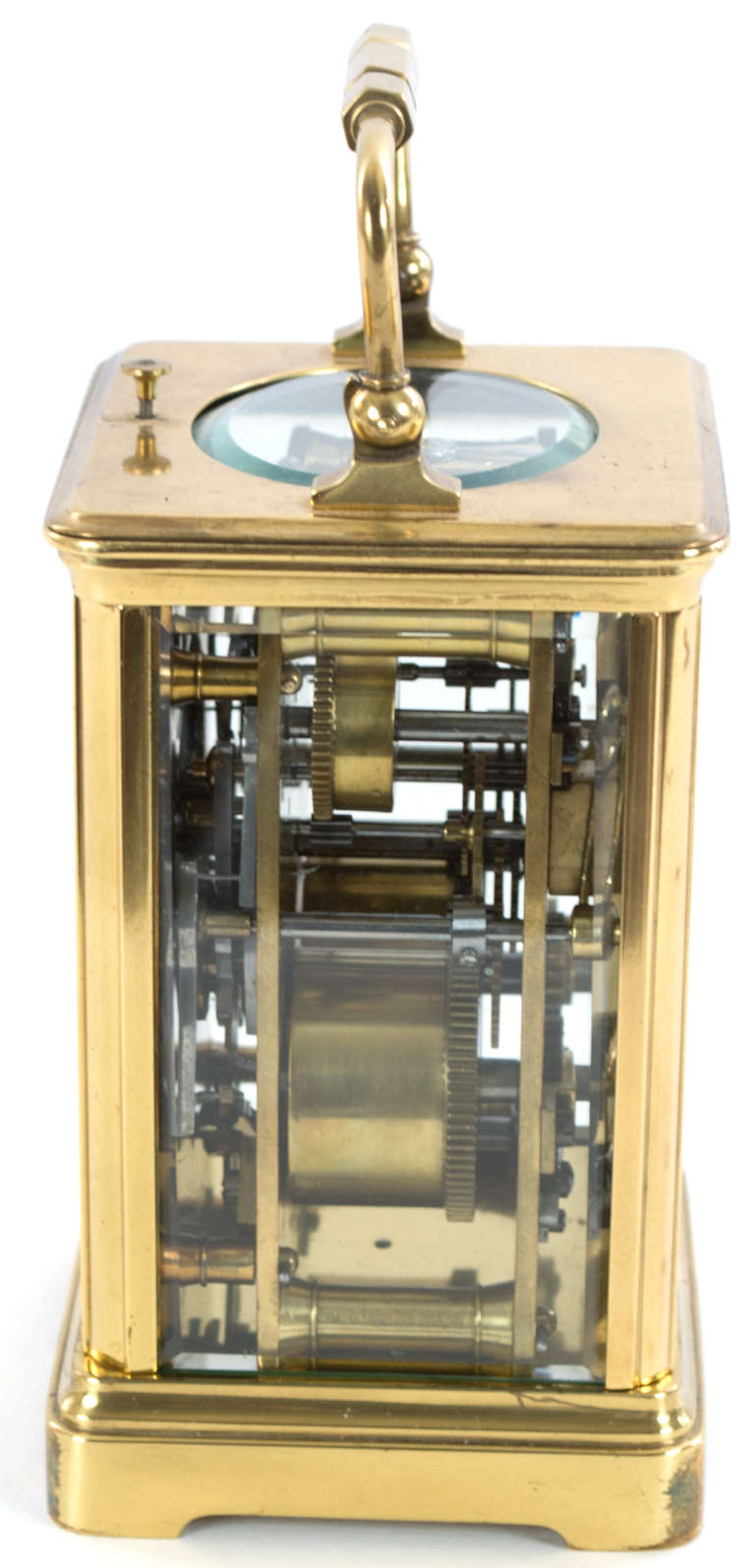Brass Continental Carriage Clock in Original Case 2
