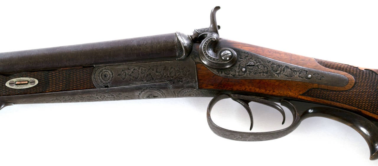 damascus steel shotgun
