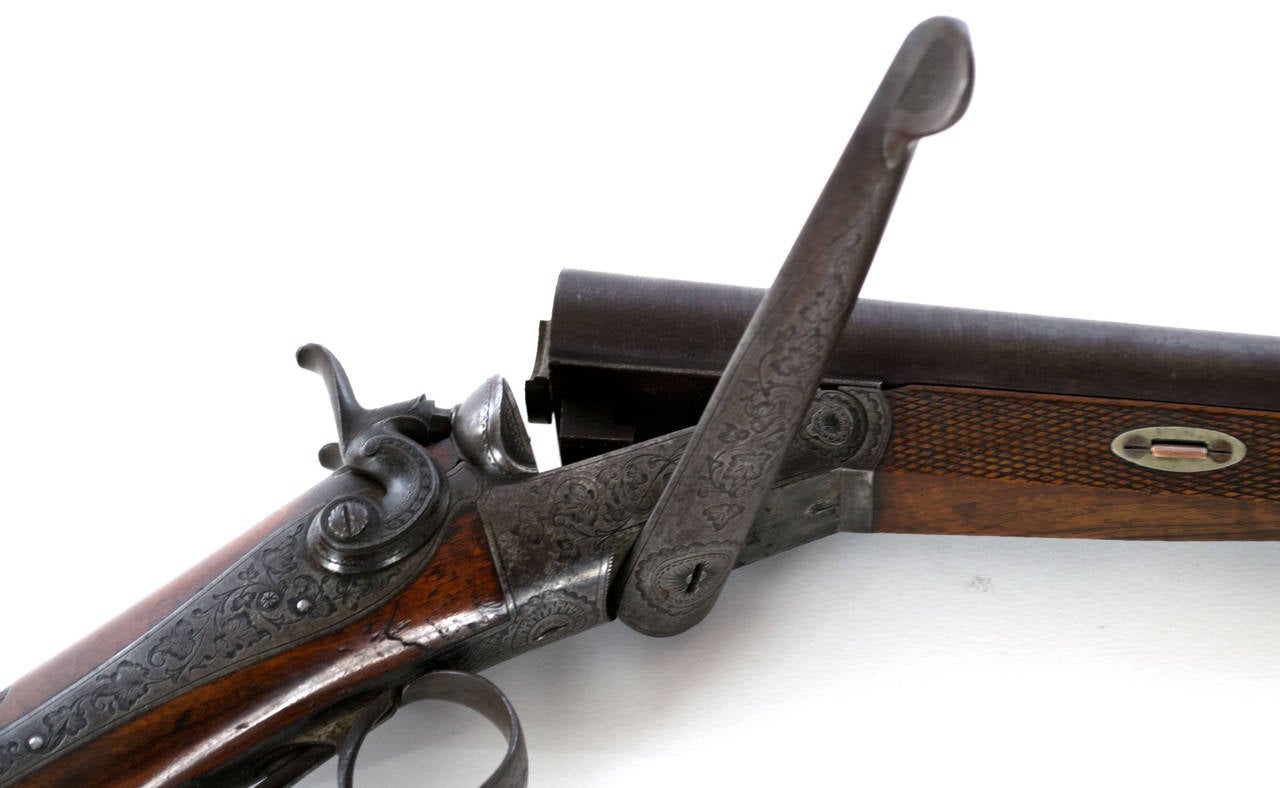 1880s double barrel shotgun