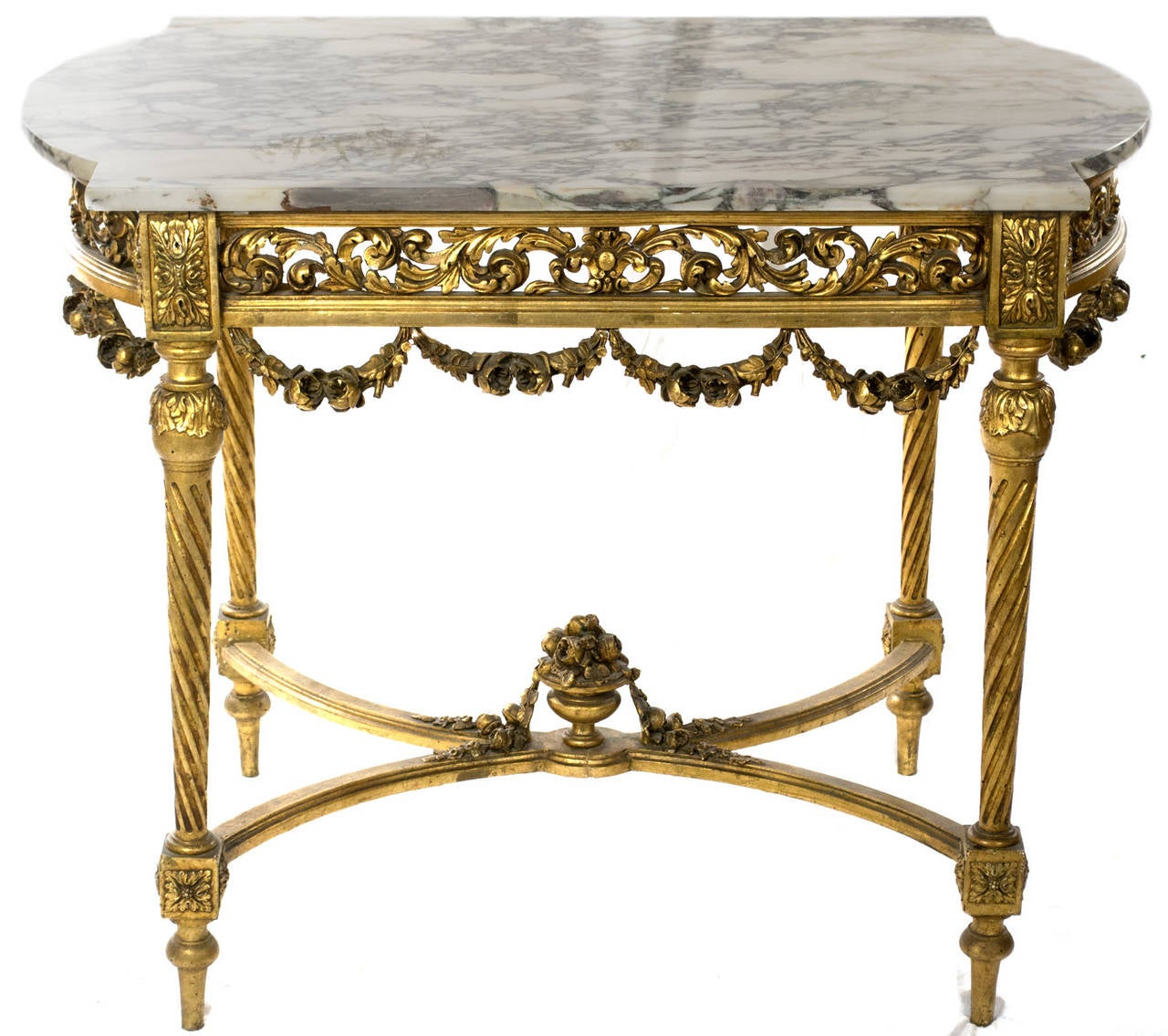 French Napoleon III Giltwood Table In Good Condition In Salt Lake City, UT