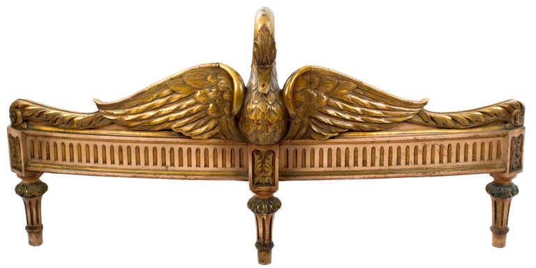 A French Art Deco Swan Bed 2