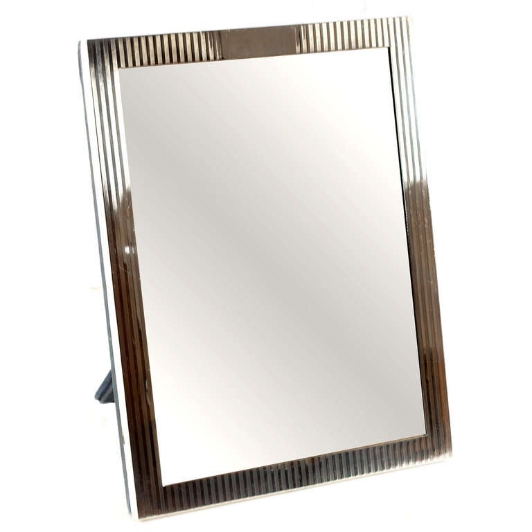 Sterling Silver Art Deco Picture Frame at 1stDibs