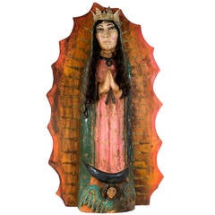 Santos Figure of the "Our Lady of Guadalupe"