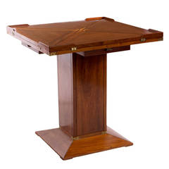 Folding French Yacht Game Table