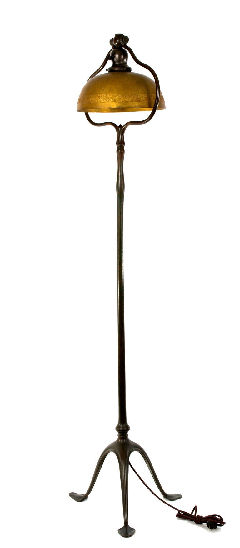 bronze tiffany lamp