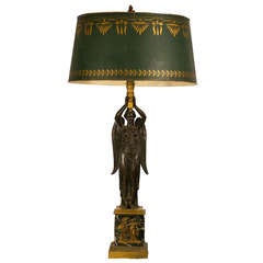 Bronze French Empire Lamp 11